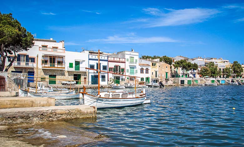 Porto Colom gamla staden