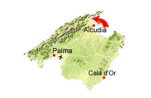 Puerto Pollensa karta