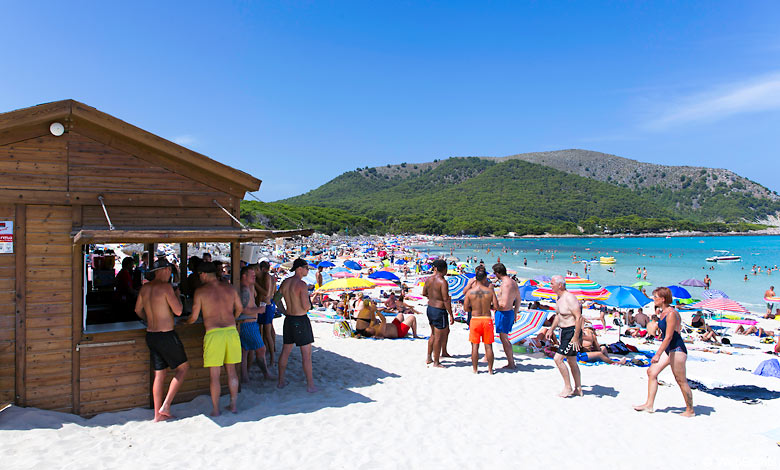 Cala Agulla strandbar