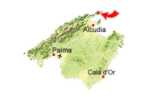 Cala Murta kaart
