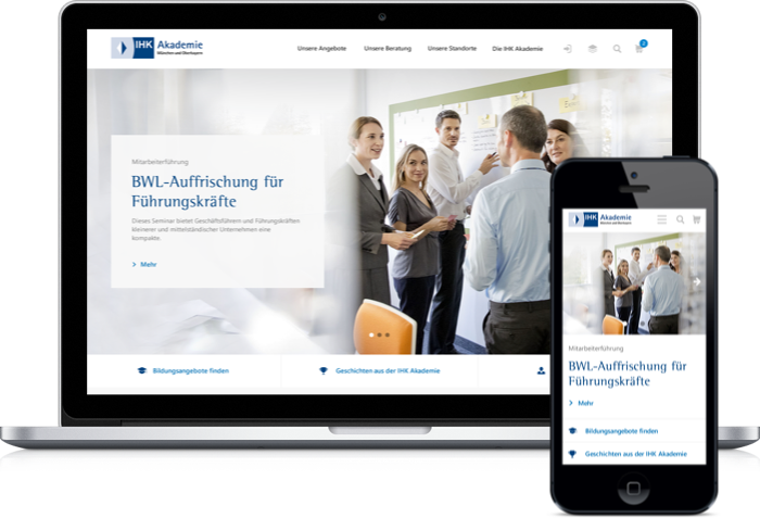 Ihk Akademie Munchen Oberbayern Relaunch Online Shop Maltemeyer De