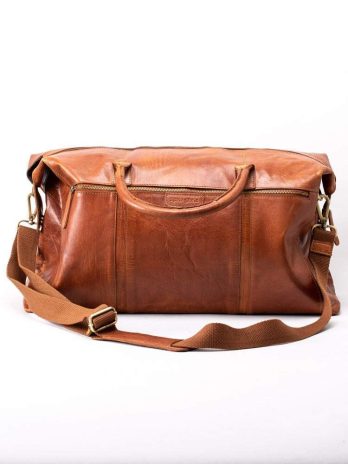 Weekendbag i skinn 3 färger