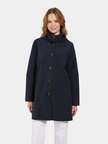 Trenchcoat marinblå