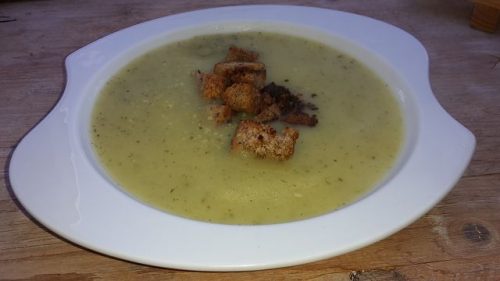 Zucchini-Kartoffel-Suppe