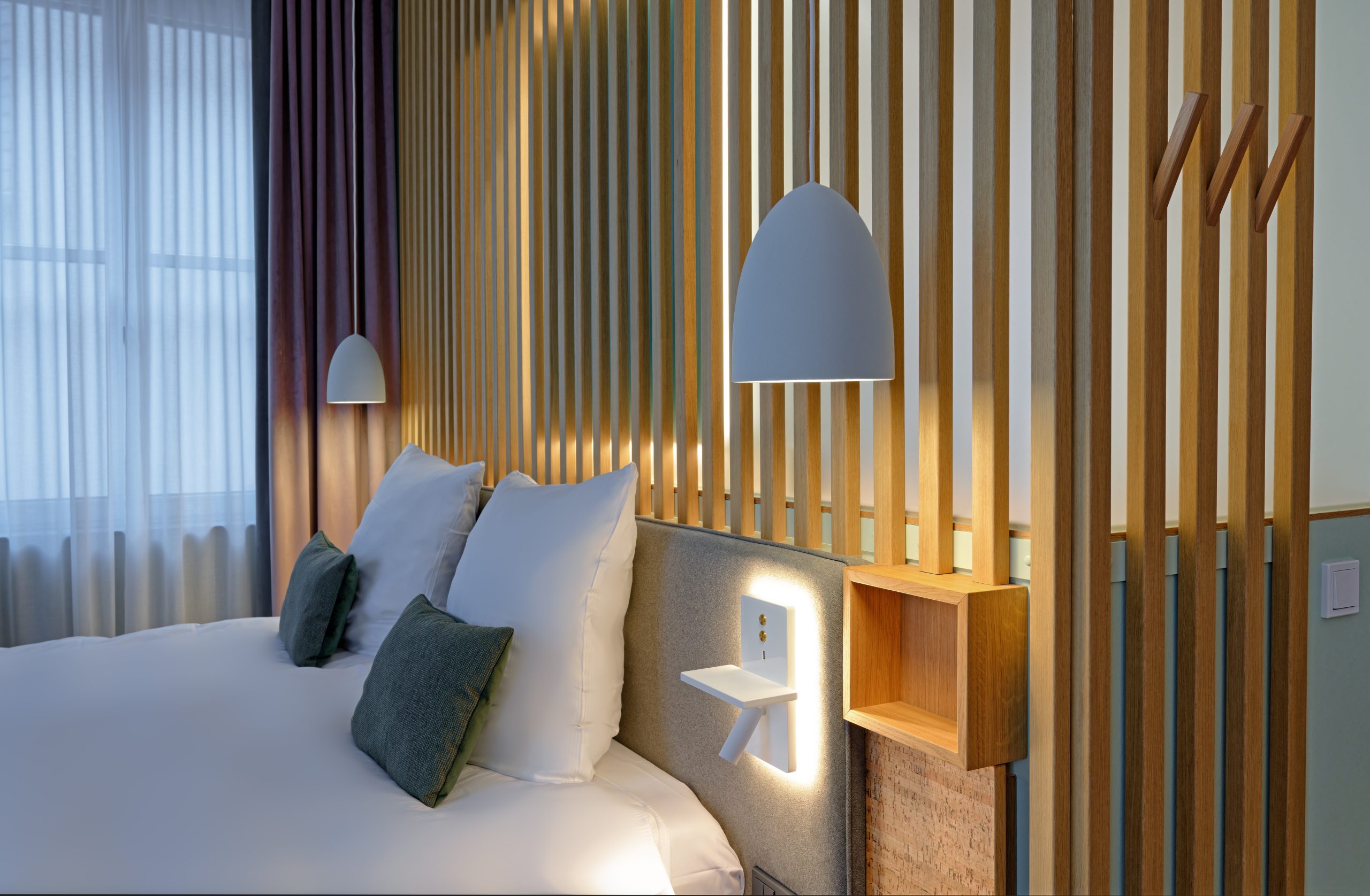 Ruhiges Hotelzimmer im DEINHARD's zum Ausschlafen