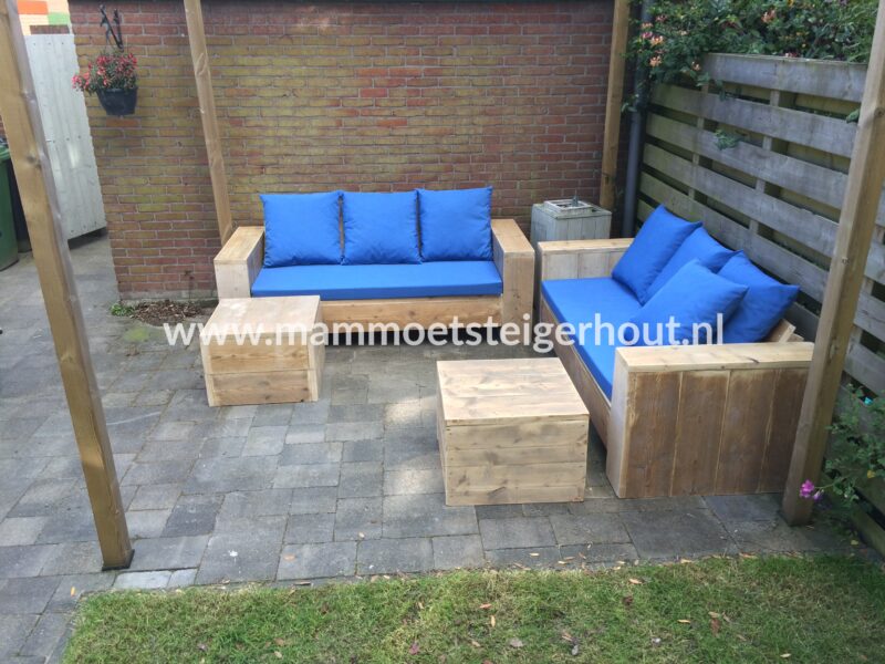 Steigerhout Loungeset