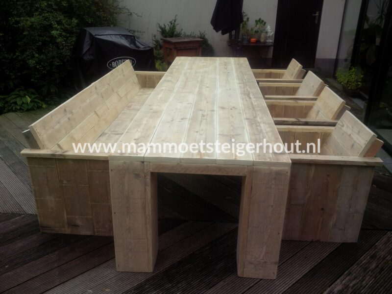 Steigerhout Tuinset Florence