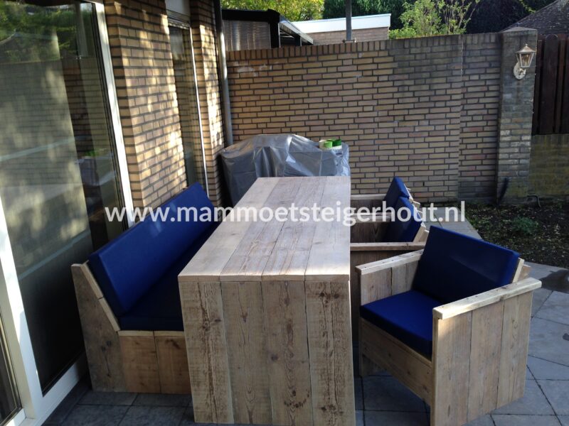 Steigerhout Tuinset Siena