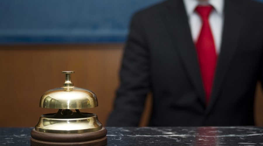 Hotel service bell