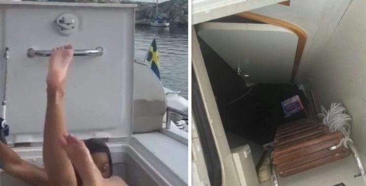 Flashback: Vrouw gaat kopje onder op boot