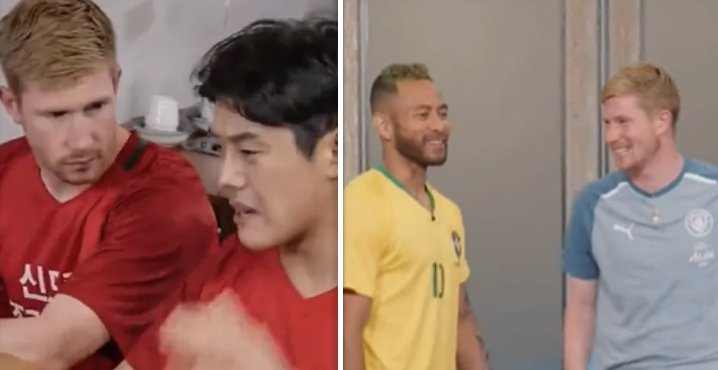 Voetballer Kevin De Bruyne doet vreemde dingen in Koreaanse tv-show