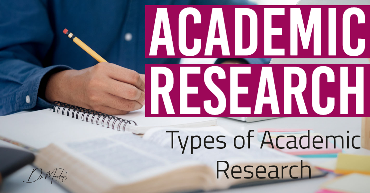 Types of Academic Research mandeepsaini.com