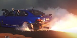 Burnouts gone wrong