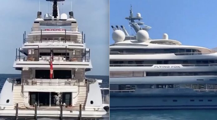 Mega yachts