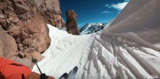 GoPro på ski