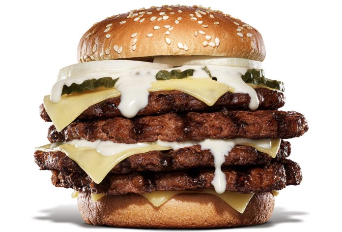 Burger King Yeti burger