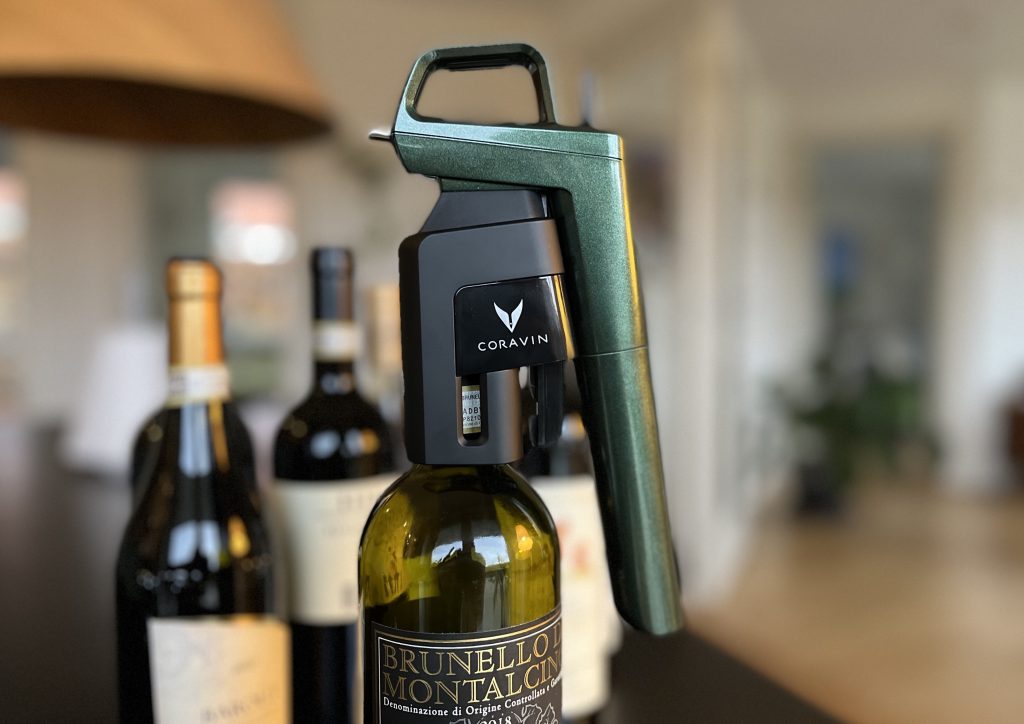 Test af Coravin Wine Preservation System - genial til alle vinelskere