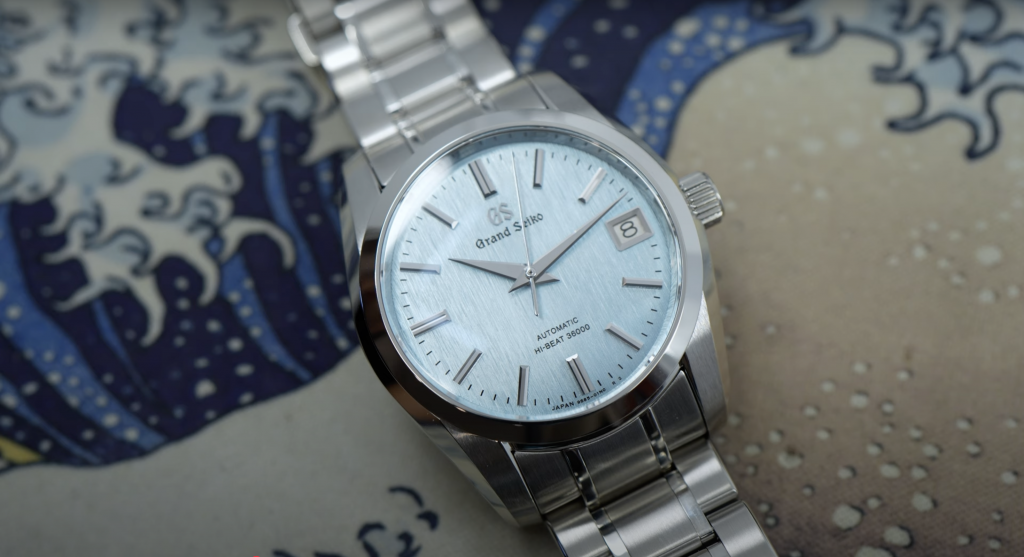 Du har aldrig set en urskive flottere end Grand Seiko Du har aldrig set en urskive flottere end Grand Seiko "icefall"
