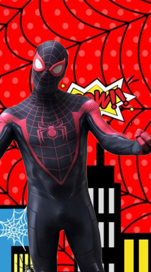 Black & Red Spider Hero AKA Miles Morales