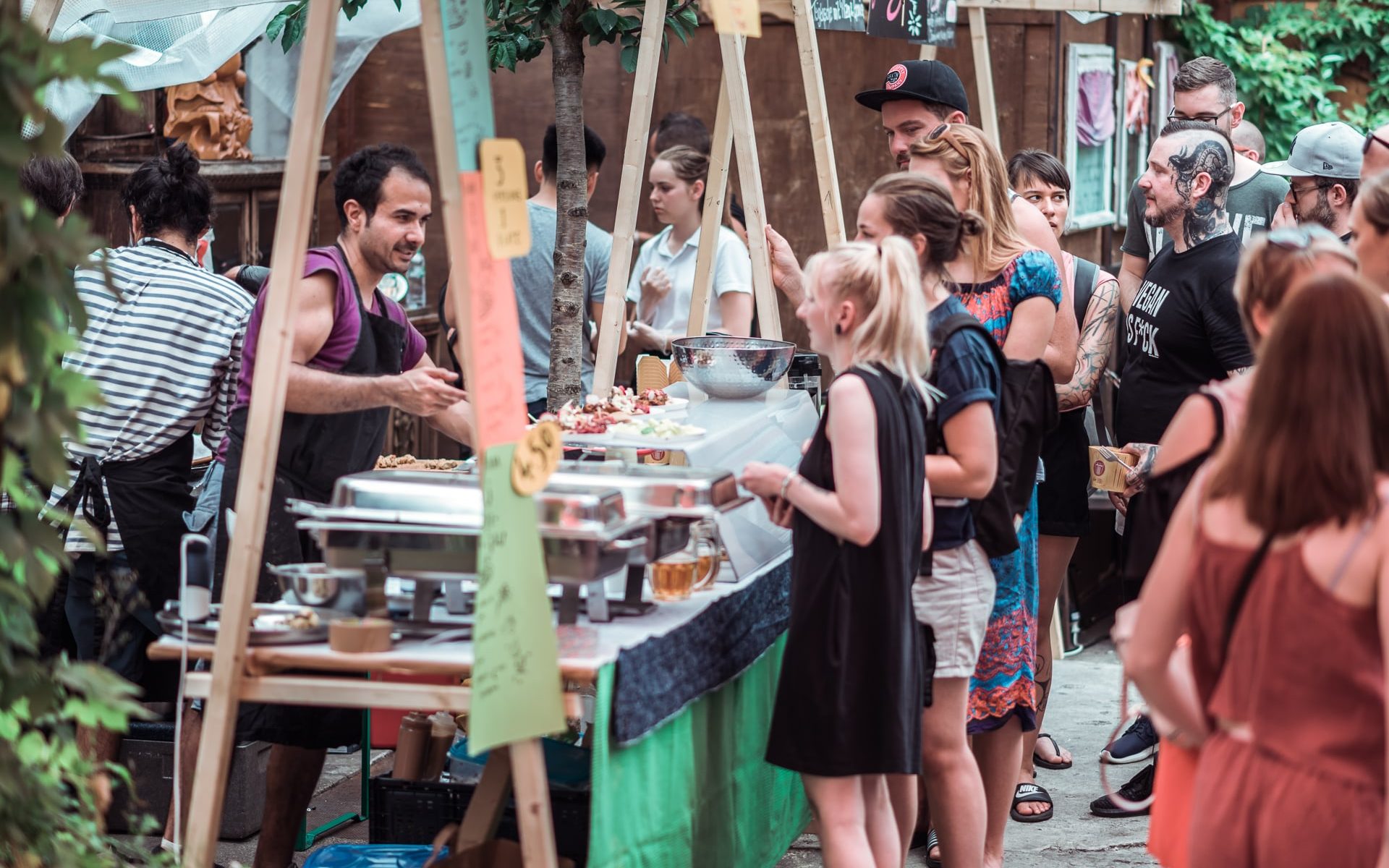 Mandilon Vegan Fest Finger food