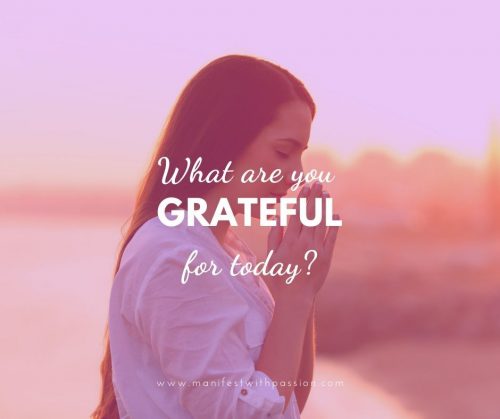 What are you grateful for today?