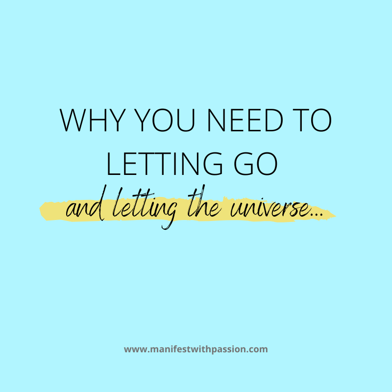 letting go of