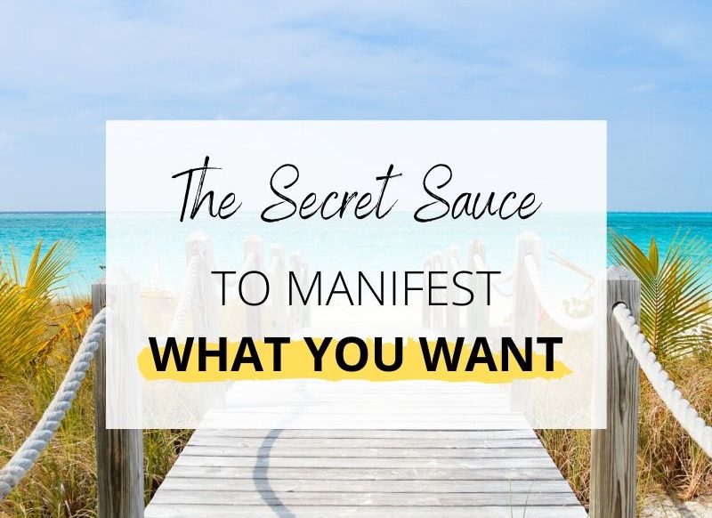 manifest what you want