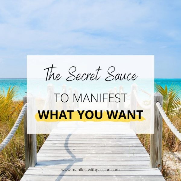 Manifest what you want – and SMILE!