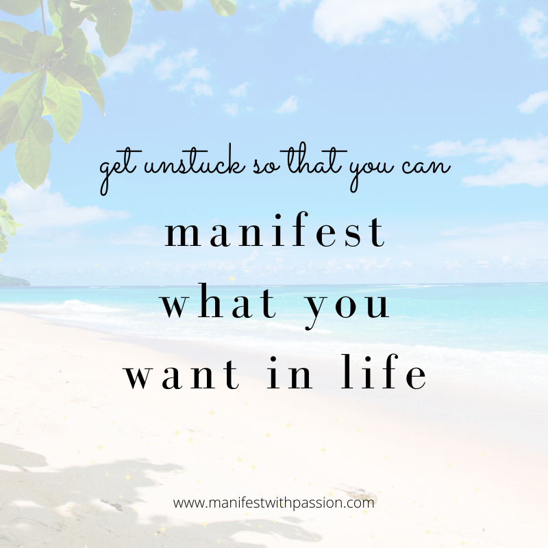 manifest what you want in life