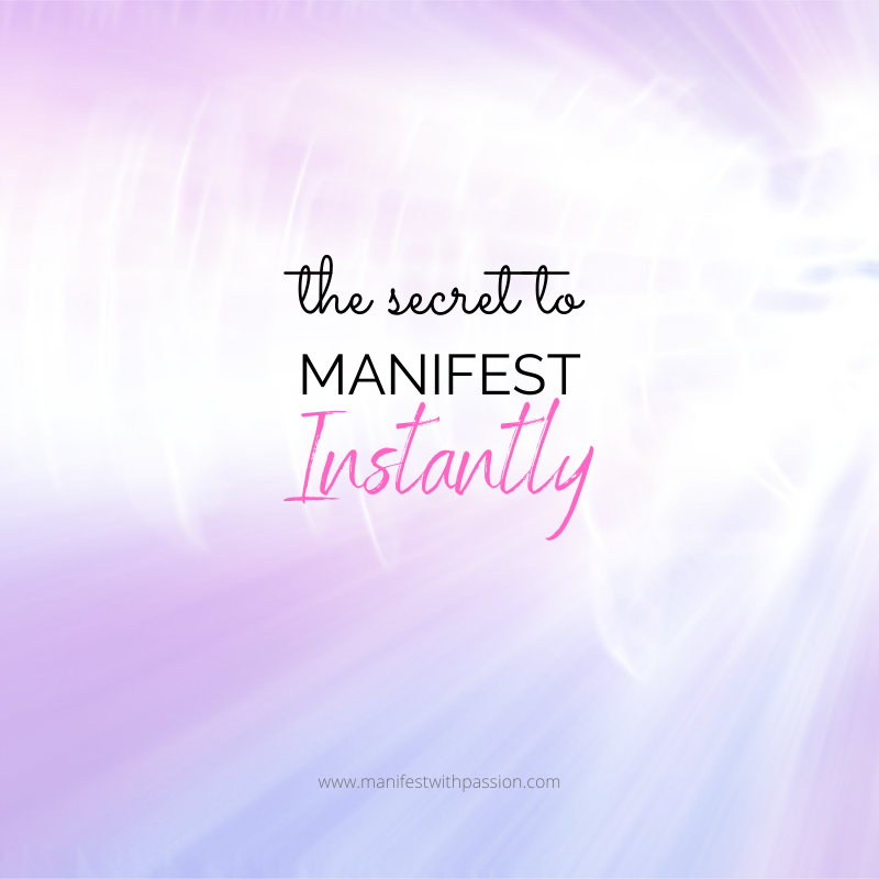 Instant Manifestations – How Do They Work?