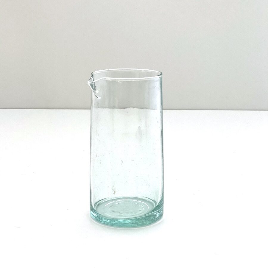 vandkande mundblæst glas