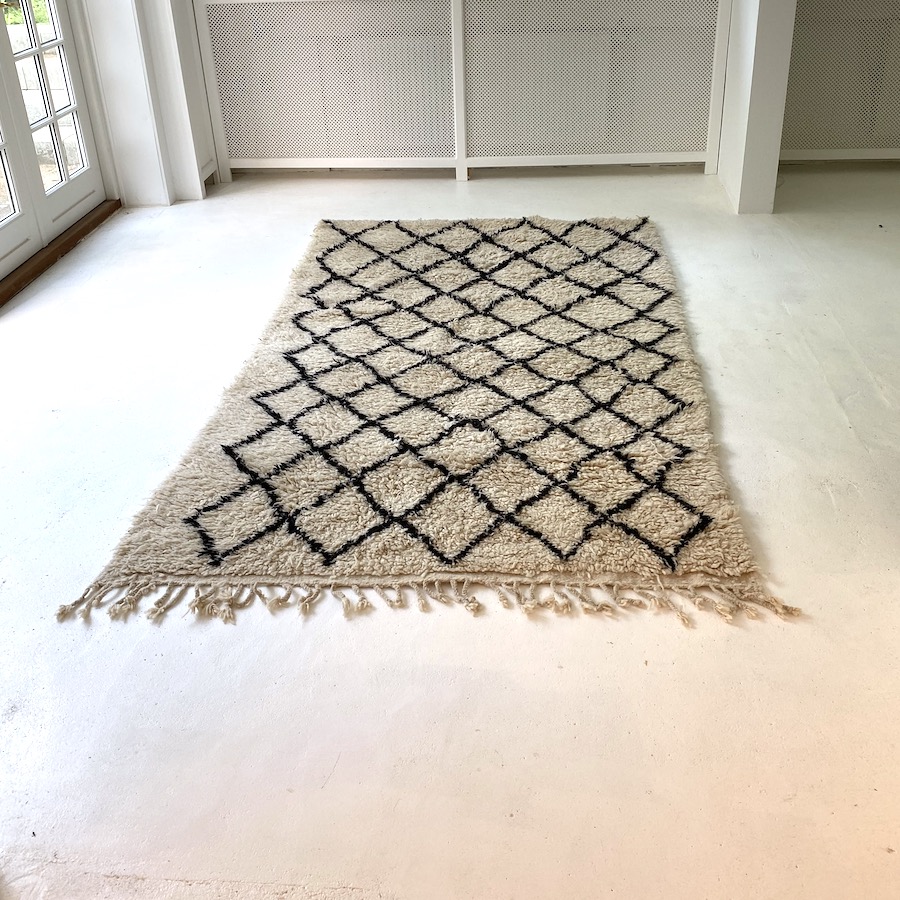 BENI OUARAIN gulvtæppe (250 x 150 cm) - vintage - MANIPURA LIVING