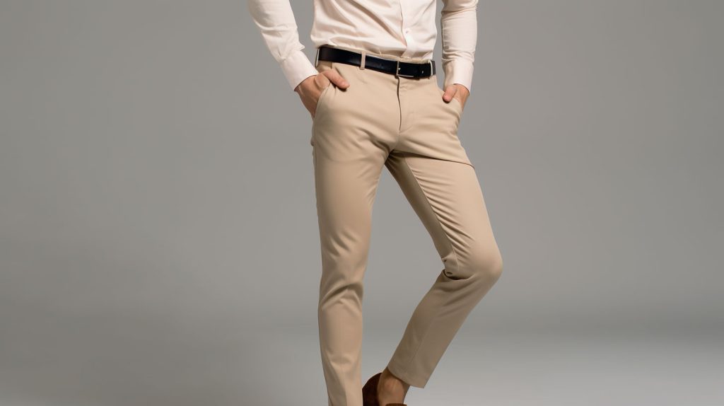 Beige Chinos from Teeshoppen