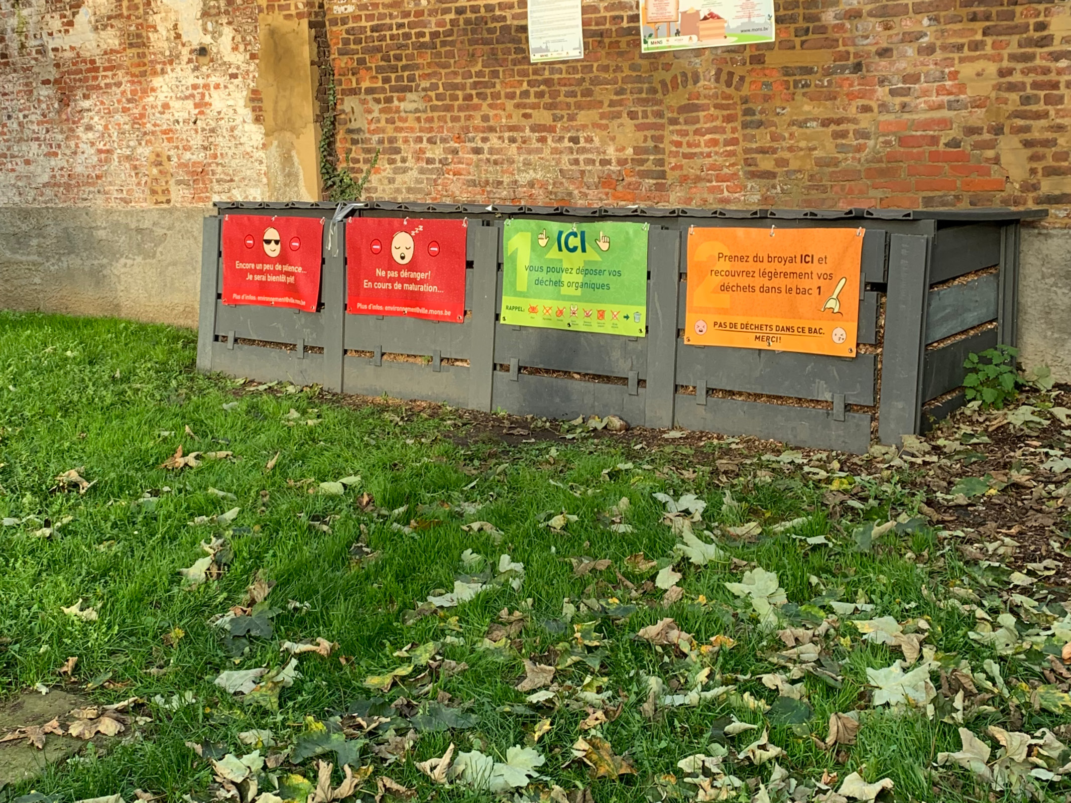 Signalétique pour les composts de quartier (2021)