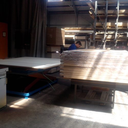 heftafel hout stapel platen