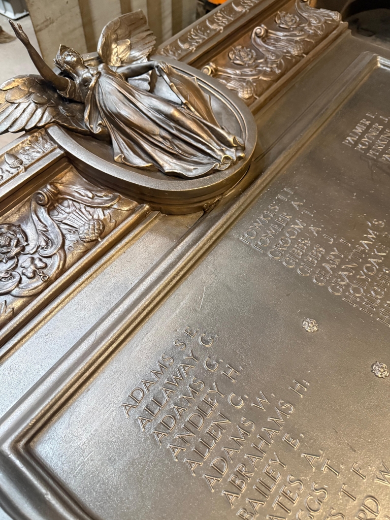 War Memorial Plaque Restoration