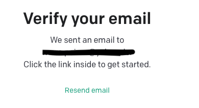 ChatGPT Anmeldungsprozess "Verify your email"