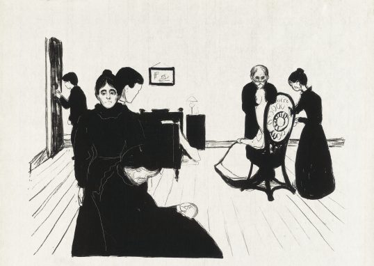 Edvard Munch: Tod im Krankenzimmer (1896)