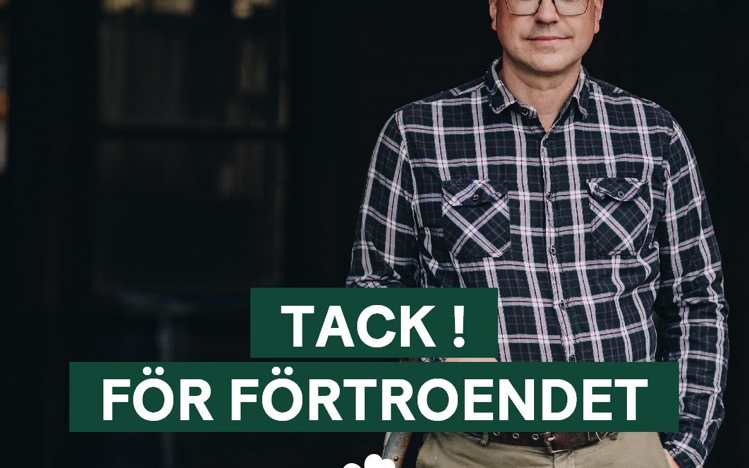 Tack för förtroendet