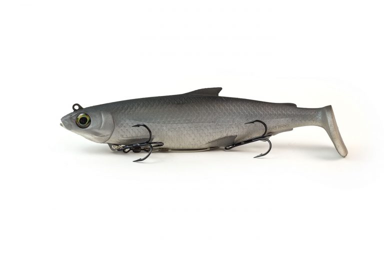 Fella Deluxe Shad - Natural Silver