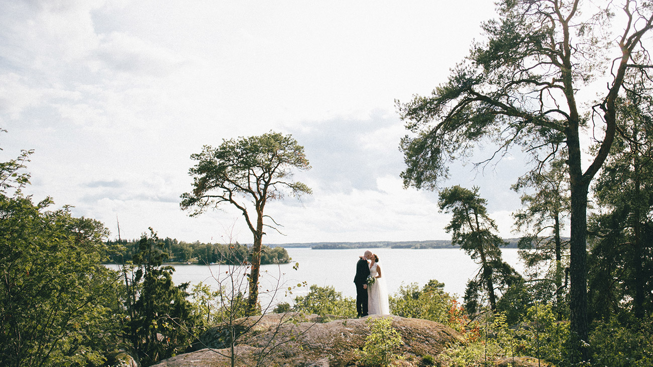 Bröllopsfoto i Hässelby, Stockholm