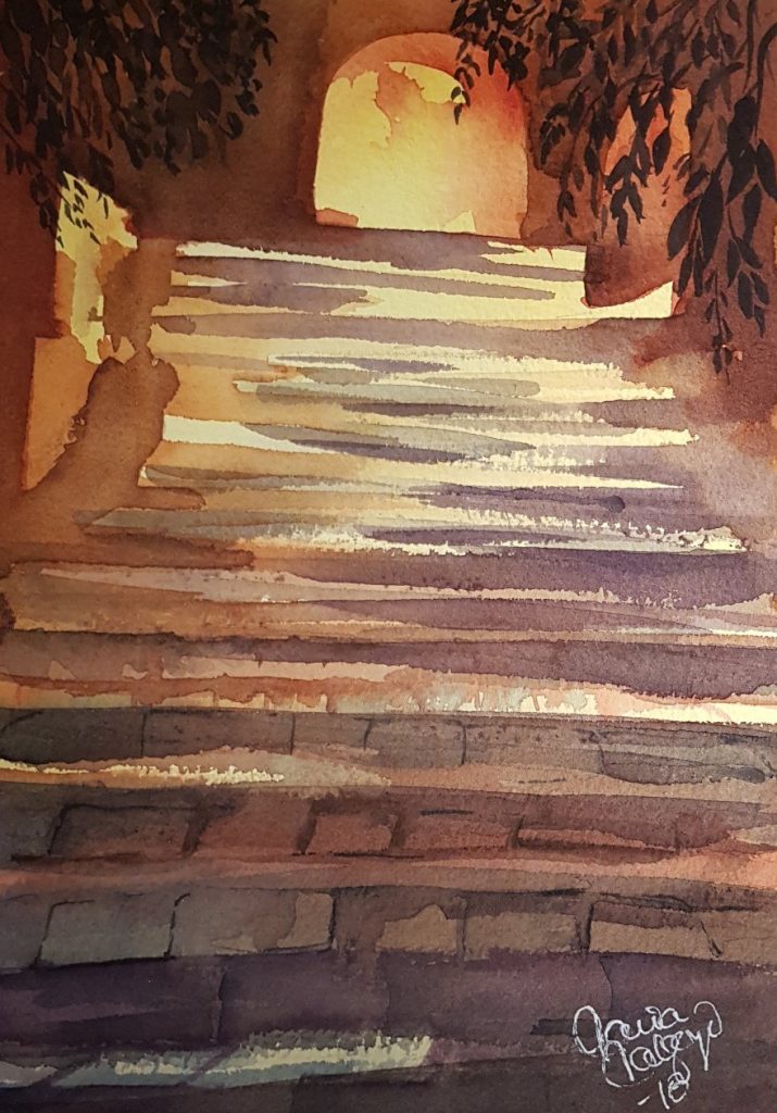 "Upstairs" av Maria Malgeryd