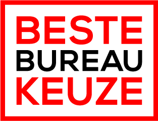 beste Bureaukeuze button