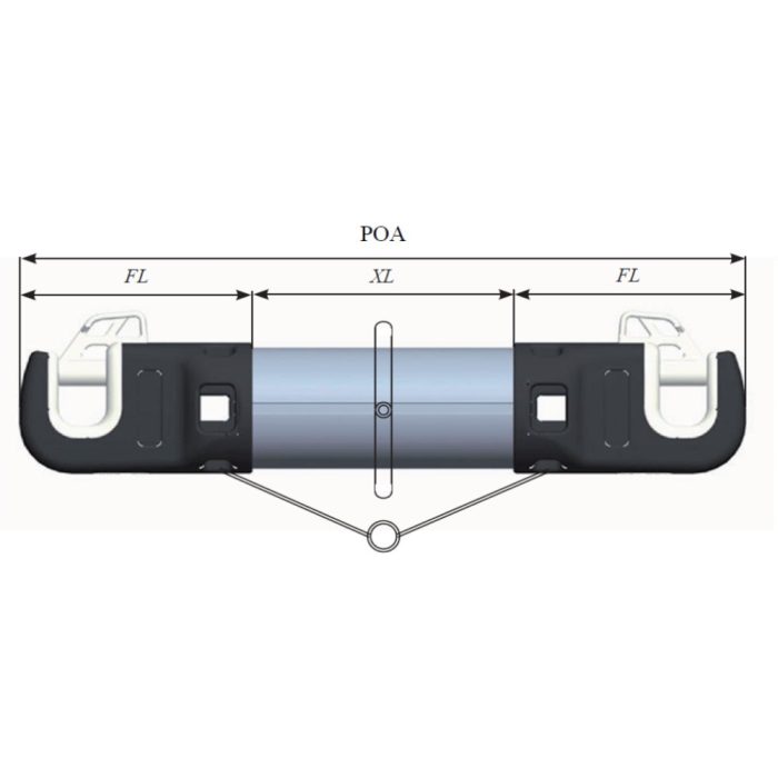 Spielerstage aluminium Ø72 4180mm - Image 2