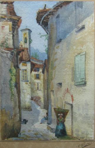 Bassogno aquarel 1911