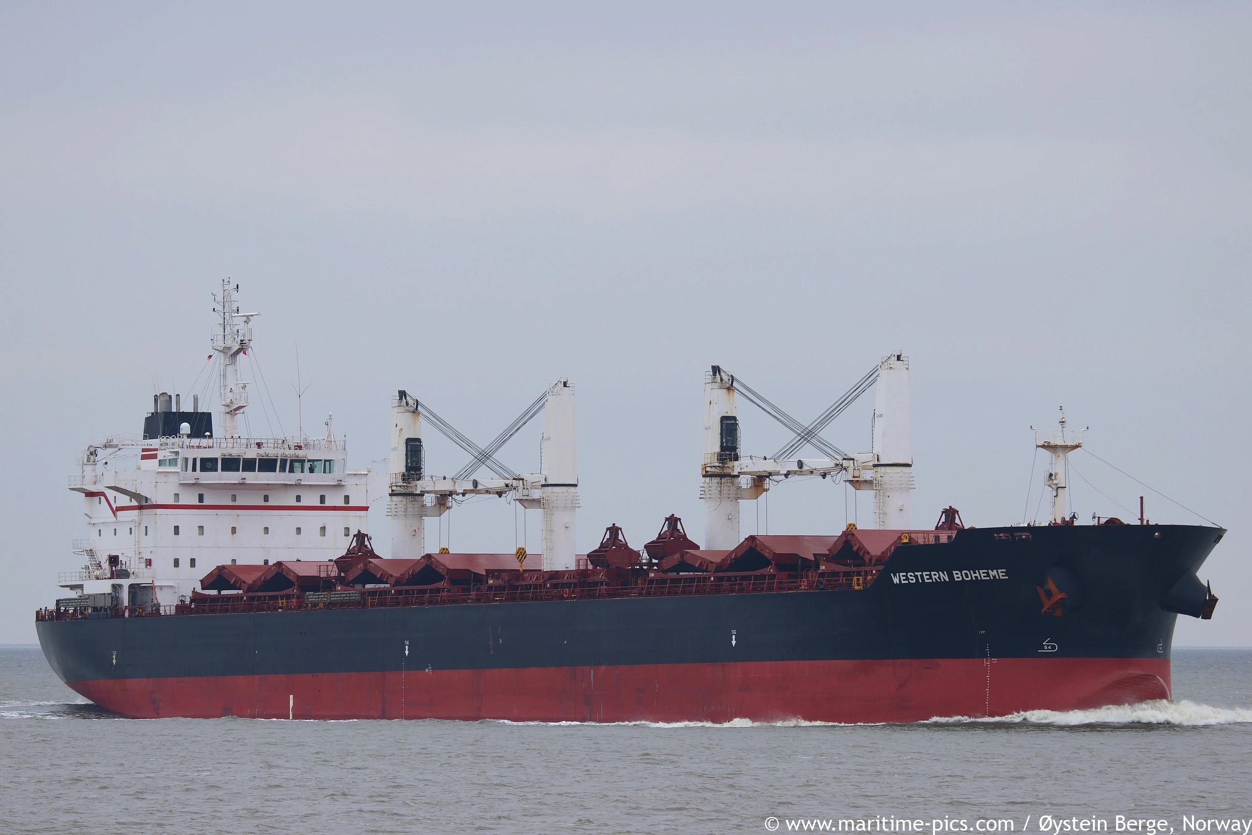 WESTERN BOHEME” PASSING CUXHAVEN, 7 MAY 2023, ON HER WAY FROM MONTOIR TO  SWINOUJSCIE – Maritime-Pics