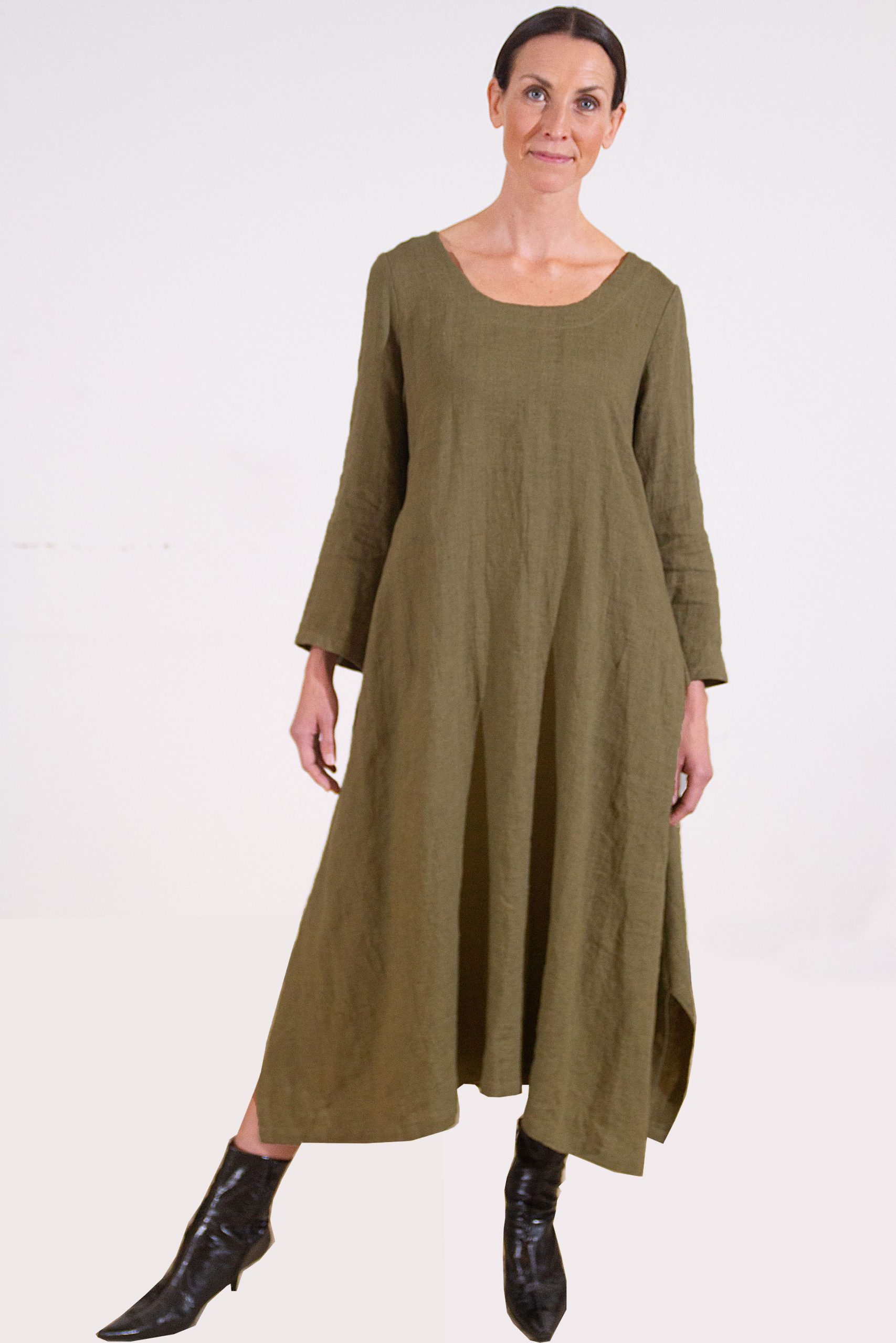 ONERVA, Dress in Thin Linen - MARJA RAK