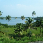 A hint of the backwaters that cover this area