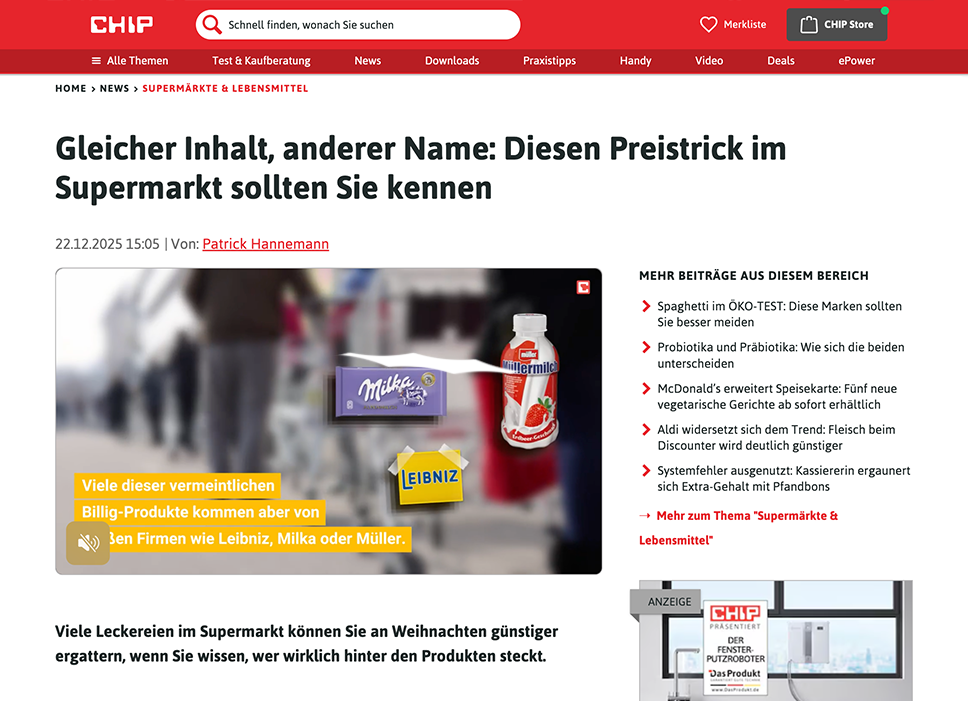 Weihnachten Chip