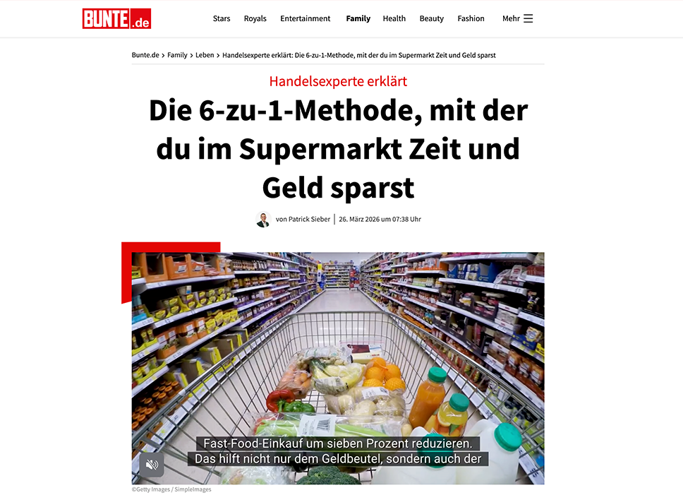 Handelsexperte erklärt die 6-zu-1-Methode